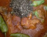 A picture of step 3 of Chicken charsi Karahi.
