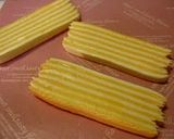 A picture of step 3 of Cute Striped Cheese Hearts.