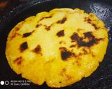 A picture of step 3 of Maize Roti Ladoo.