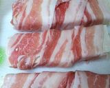 A picture of step 2 of Delicious Pork Wrapped Tofu.