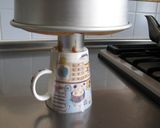 A picture of step 16 of Marron Chiffon Cake with Creme de Marron.