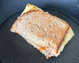 A picture of step 10 of One Pan Folded Egg Sandwich.