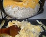 A picture of step 2 of Chinese-Style Enoki Mushrooms and Eggs.