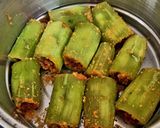A picture of step 6 of Stuffed Snake Gourd.