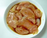 A picture of step 2 of Tender Deep-Fried Yuzu Pepper Flavored Nanban Chicken Breasts.