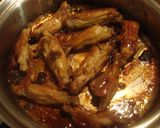 A picture of step 3 of Chicken Spare Ribs Simmered in Ume Jam.