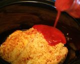 A picture of step 4 of Crock Pot Chicken Parmigiana.