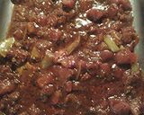 A picture of step 4 of Almost chicken enchiladas casserole.