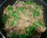 A picture of step 2 of Pork Belly Ginger Stir-fry.