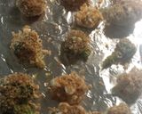 A picture of step 7 of Healthy Cauliflower/Brocoli Bites.