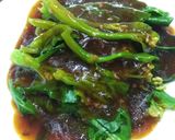 Foto langkah ke 4 dari resep Tumis kailan saos tiram vegetarian.