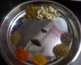 A picture of step 2 of Cook with dry fruits vegetables tehiri.