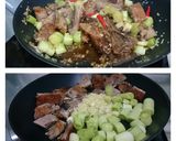 A picture of step 1 of Roasted Duck and Leeks.