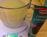 A picture of step 1 of Lemon Gelato 😃.
