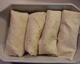 A picture of step 6 of Chicken Enchilada.