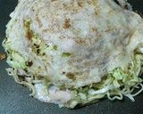 A picture of step 8 of Okonomiyaki - Onomichi-yaki.
