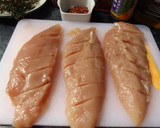 Foto del paso 1 de la receta: Solomillos de pavo a la pimienta rosa, y vermú rojo