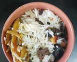 A picture of step 6 of Kathal (Jackfruit)ki biryani.