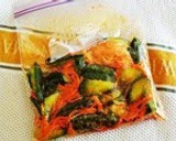 A picture of step 6 of Instant Cucumber Kimchi using Versatile Korean Flavoring Mix.