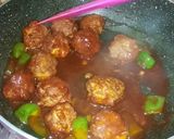 A picture of step 12 of Chicken Manchurian.