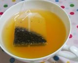 A picture of step 3 of This Makes You Beautiful Tangerine and Honey Black Tea.
