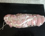 A picture of step 5 of My giant stuffed pig in a Blanket.