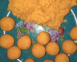 Foto langkah ke 4 dari resep Bola bola ubi keju lumer.