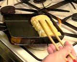 A picture of step 3 of Dashimaki Rolled Omelet.