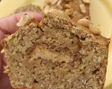 Foto del paso 4 de la receta: Budín integral vegano de banana con corazón de maní