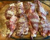 A picture of step 3 of California Farm Airfryer Dried Biltong Meat.