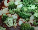 Foto del paso 4 de la receta: Sobras del refrigerador, guisado con barbacoa de res