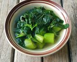 Foto langkah ke 5 dari resep Sayur Bening Bayam dan Oyong.