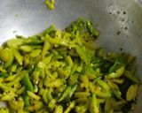 A picture of step 4 of Spiny gourd (kantola) curry.