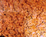 Foto del paso 5 de la receta: Bombas rellenas de pollo picado y picante