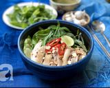A picture of step 4 of Chicken Pho Salad (Phở Gà Trộn).
