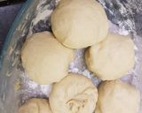 A picture of step 9 of Chapati type 2.