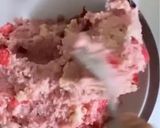 A picture of step 4 of Strawberry 🍓 Almond Sandesh Cake { Valentine Dessert }.