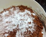 A picture of step 1 of Chocolava mug cake.
