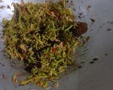 Foto langkah ke 3 dari resep Tumis Bunga Pepaya Udang Rebon.
