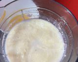 A picture of step 4 of Creamy Plantain & chocolate pudding.