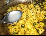 A picture of step 5 of Poha (Healthy breakfast).