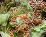 A picture of step 6 of Vegan Yakisoba - Japanese one pot noodles.