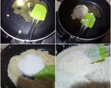 A picture of step 2 of Shahi tukray roll ups.
