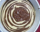 Foto langkah ke 6 dari resep Zebra Lime Cake (tanpa pengembang).