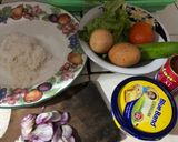 Foto langkah ke 1 dari resep Nasi Mentega Sarden.