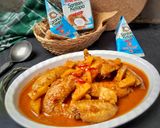 Foto langkah ke 6 dari resep Gulai Pedas Sayap Ayam Nanas.