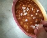 A picture of step 10 of Ghughni Chaat.