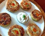 A picture of step 5 of Aloo Matar Cutlets with Curd Mayo Dip.
