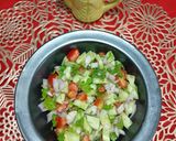 A picture of step 4 of Shirazi Salad.