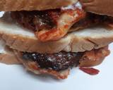 Leftover Swiss on Chicken Pattie Sandwich recipe step 2 photo